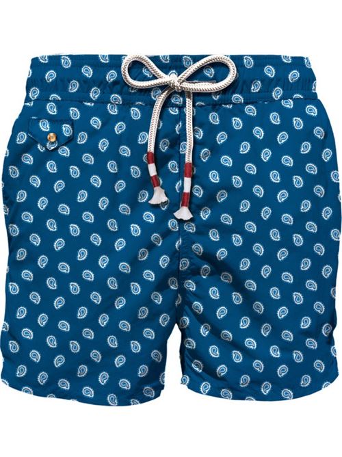 swim short 70's print paisley tie 61 MC2 SAINT BARTH | LIG0013-08115L.61